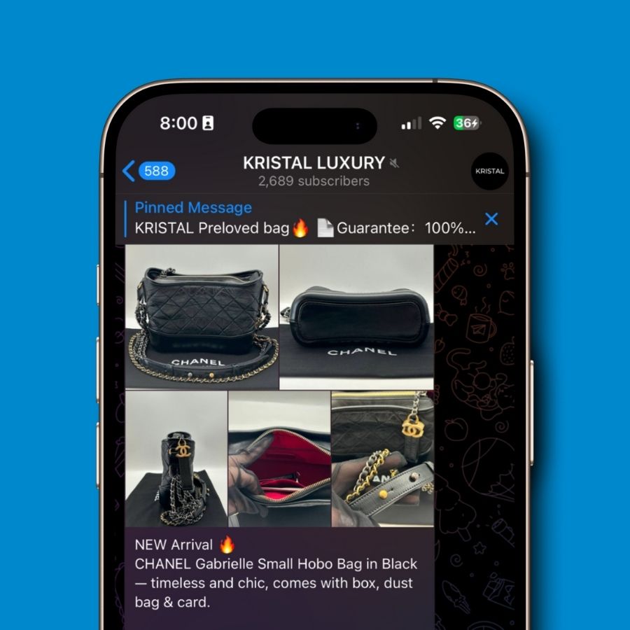 kristal luxury telegram group