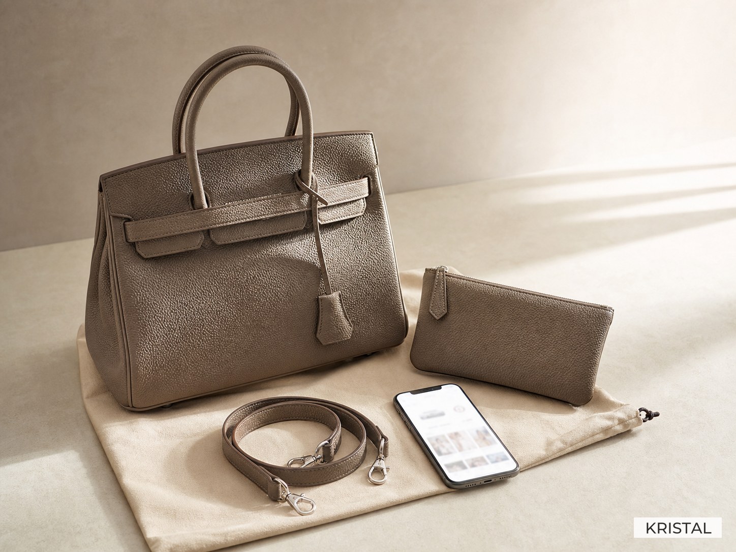 Inline image showing a complete luxury bag file with accessories for a Malaysia resale guide