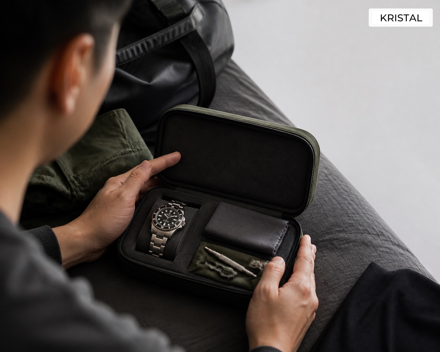 Editorial inline image showing protected luxury watch packing and handover workflow in Malaysia