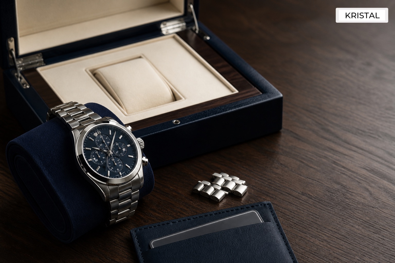 Editorial inline image showing luxury watch valuation preparation in Malaysia